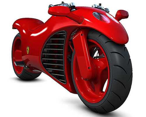 Супербайк Ferrari Motorcycle Супербайк Ferrari Motorcycle