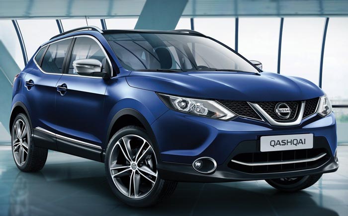 Nissan QASHQAI общий вид автомобиля Nissan QASHQAI